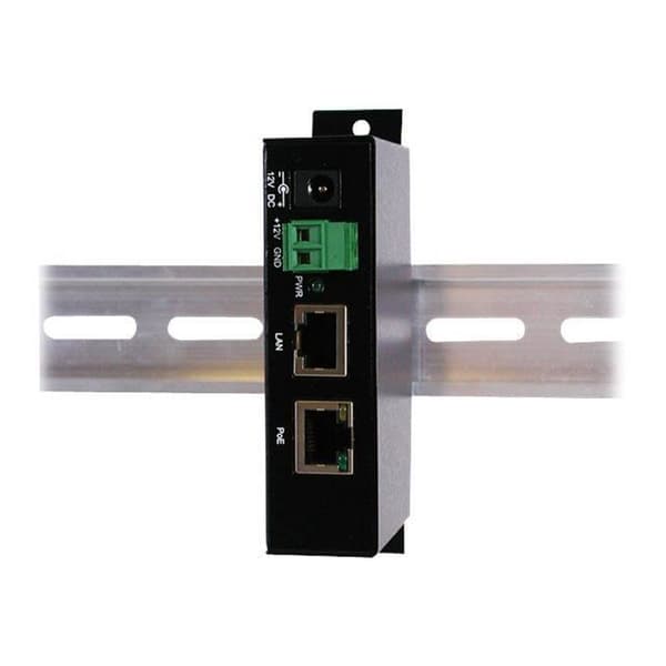 EXSYS EX-6006PoE Power Injector (DIN-skena monteringsbar) 12 V 30,2 Watt Output Connectors: 1