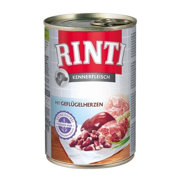 Rinti 91057 - KVM SWITCH - Fjäderfähjärtan, förpackning om 24 (24 x 400 g)