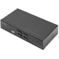 Miniatyrbild 1 av 2: KVM-switch - DIGITUS - 4-portars enkel skärm - 4K UHD - ljud &amp; USB - Kompatibel med alla system