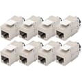 Miniatyrbild 1 av 2: Modul Keystone Cat-6A - DIGITUS - 8 stycken - Skärmad - 10GBase-T - Verktygsfri installation
