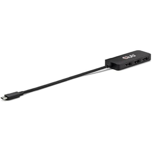 USB-C-hubb - CLUB 3D - MST-hubb - 3 portar - 4K 60Hz - HDR