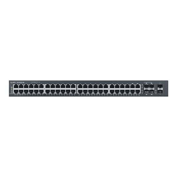 ZYXEL GS1920-48 48-portars Hanterbar Ethernet-switch - 2 lager stöds - Rackmonterbar