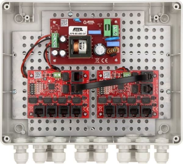 Switch - hub ethernet - injektor Atte - IP-9-11-L2 - Växel