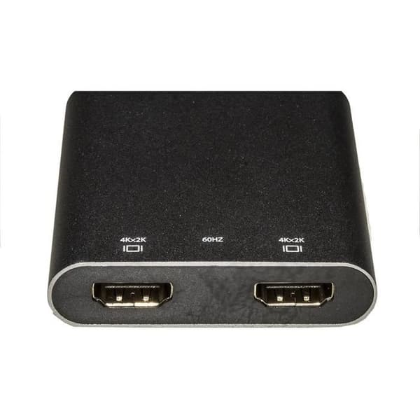 USB-C till 2 HDMI-portar - LKADAT135 - 4K - 60Hz - Kompatibel med TV och projektorer