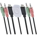 Miniatyrbild 2 av 4: KVM-switch - InLine - 63614I - USB Typ C - 4K 60Hz - Svart