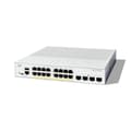 Miniatyrbild 1 av 3: Switch - CISCO - Catalyst 1300 - 16 portar GE PoE - 4x10G SFP+ - Avancerad säkerhet