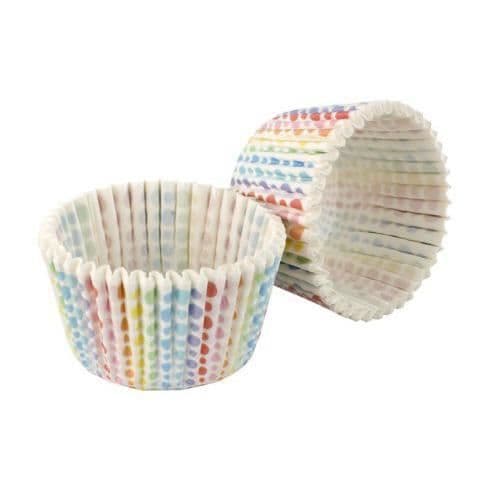 Tala 10A00194 KVM SWITCH Rainbow Cupcake pappershållare paket med 32