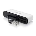 Miniatyrbild 1 av 5: USB 2.0 reseauppkopplare - BELKIN - 4 portar - Kompakt - Plug and Play - Svart/Vit