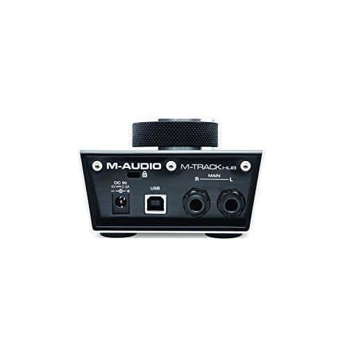 M-Audio M-Track Hub Gränssnitt USB för övervakning 24bit med 3 integrerade strömförsörjda portar