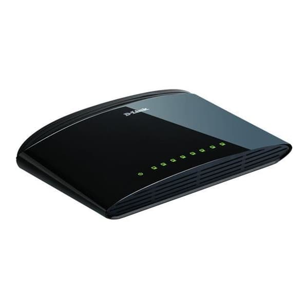 D-LINK Switch DES-1008D Svart