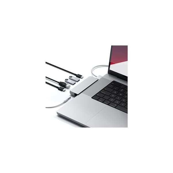 USB-hub - Satechi - Pro Hub Mini - 6 portar - Snabb överföring - Aluminiumdesign