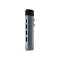 Miniatyrbild 4 av 4: Satechi Aluminium Type-C Pro Hub USB-C dockningsstation med Ethernet – GigE