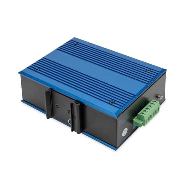 Industriell Ethernet-switch 8 portar 10-100BASE-TX + 1 port - DIGITUS