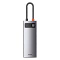Miniatyrbild 1 av 4: Multifunktionsdockningsstation - BASEUS - 6-i-1 - 100W PD - 4K HD - USB 3.0