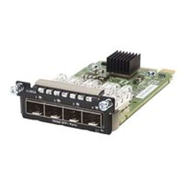 HPE Expansion Module - För datanätverk, fiberoptiskt nätverk - Fiberoptisk 10 Gigabit Ethernet - 10GBase-X - 4 x platser