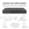Miniatyrbild 2 av 4: KVM-switch - ACT - AC7914 - 2 PC 2 Skärmar - 4K 60Hz - HDMI - USB 3.0