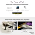 Miniatyrbild 4 av 4: Netgear 5-portars Gigabit Switch med PoE | 4x PoE 83W.