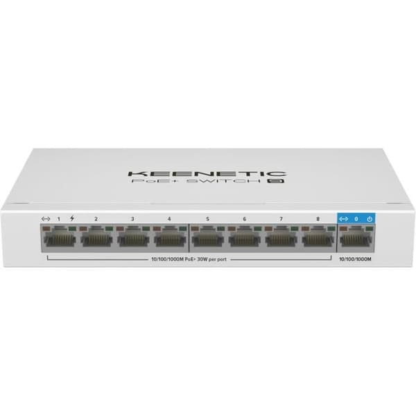 PoE+-växlar - KEENETIC - KN-4710-01-EU - 8 portar - 1x uplink - 120W