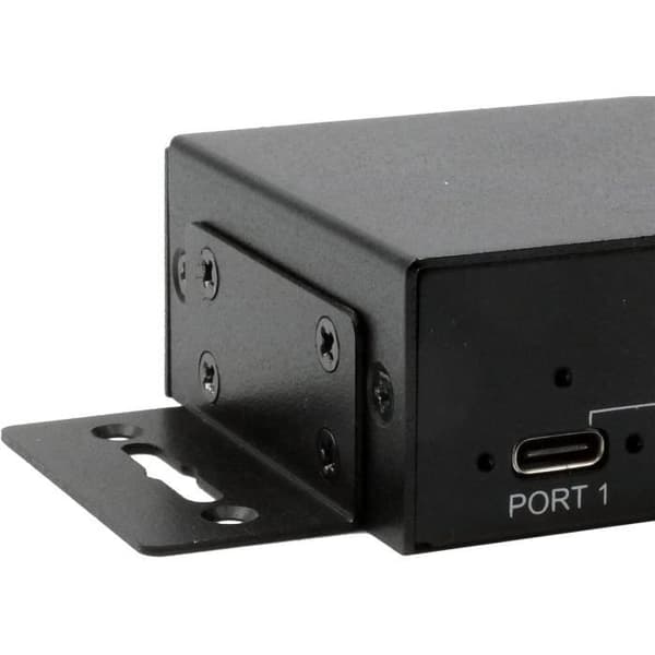 USB-hub - GENERISK - EX-11295HMS - 4 portar USB-C och USB-A - 10Gbit/s - ESD-skydd 15KV