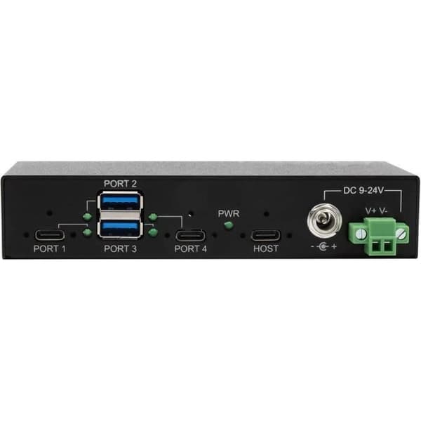USB-hub - GENERISK - EX-11295HMS - 4 portar USB-C och USB-A - 10Gbit/s - ESD-skydd 15KV
