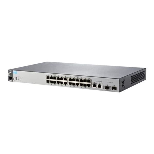 HPE ARUBA Switch 2530-24 - Managed - 24 x 10/100 + 2 x Gigabit SFP + 2 x 10/100/1000