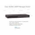 Miniatyrbild 3 av 3: Switch - Cisco - SG350-28SFP - Hanterad - 24 x SFP + 2 x Gigabit Ethernet - Rackmonterbar