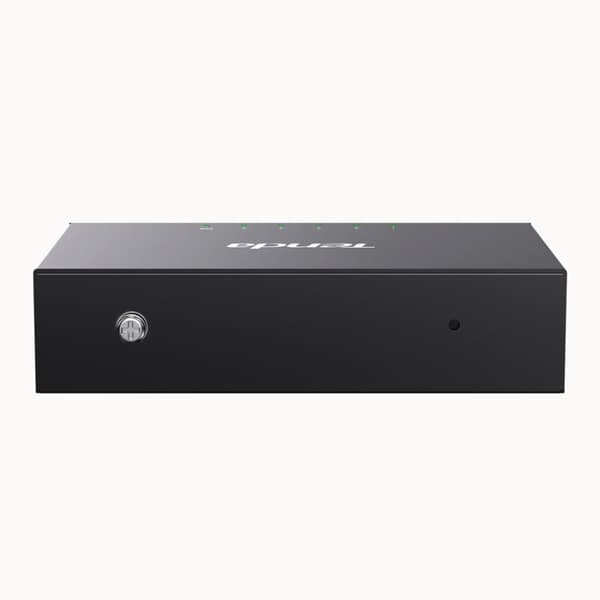 Tenda TEG1005M nätverksswitch Ohanterad L2 Gigabit Ethernet (10/100/1000) Svart