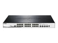 Miniatyrbild 3 av 3: Nätverksswitch - D-Link - DGS-1510-28XMP/E - 24 portar 10/100/1000 Mbps - 4 portar SFP+ 10G - PoE+ 370W