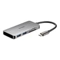 Miniatyrbild 1 av 4: USB-C Hub 6-i-1 - D-Link - DUB-M610 - HDMI - 4K Ultra HD - Laddning 100 W