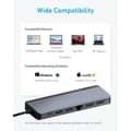 Miniatyrbild 3 av 4: USB-C-hub - ANKER - 14-i-1 - Trippelvisning - HDMI 4K 60 Hz - 100 W max
