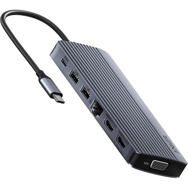 USB-C-hub - ANKER - 14-i-1 - Trippelvisning - HDMI 4K 60 Hz - 100 W max