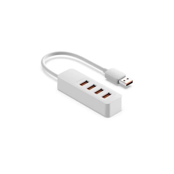 Xiaomi YHEMI MU703 USB Gigabit LAN/Hubb, 4 i 1 USB HUB, USB3.0*4, upp till 5 Gbit/s, Kompatibel med Windows 7/8/10, Mac OS etc.