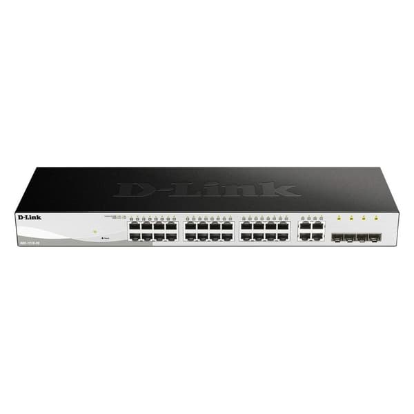 Switch D-Link DGS-1210-28/E Svart