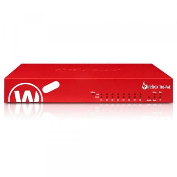WatchGuard Firebox T85-PoE med 1-års grundläggande säkerhetspaket (WGT85031-EU)