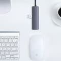 Miniatyrbild 5 av 6: Ugreen USB 3.0 4-portshubb