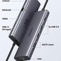 Miniatyrbild 3 av 6: HUB USB-C - Ugreen - 10en1 - Snabbladdning 100W - 4K HDMI - 10 portar