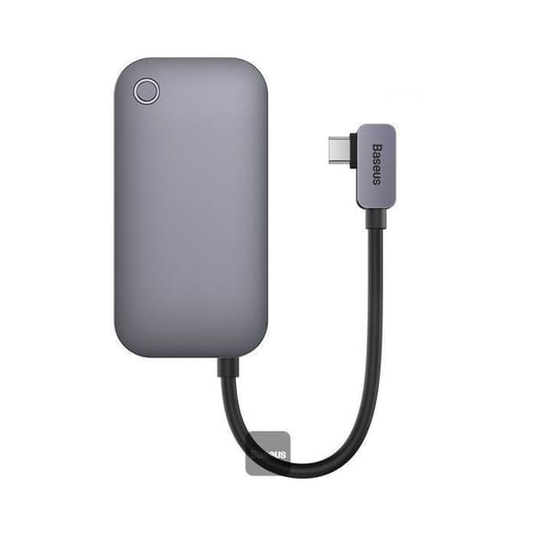 USB-C 6-i-1 Hub Adapter - BASEUS - PadJoy - HDMI 4K - USB 3.0 - 100W Laddning
