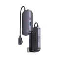 Miniatyrbild 1 av 6: USB-C 6-i-1 Hub Adapter - BASEUS - PadJoy - HDMI 4K - USB 3.0 - 100W Laddning