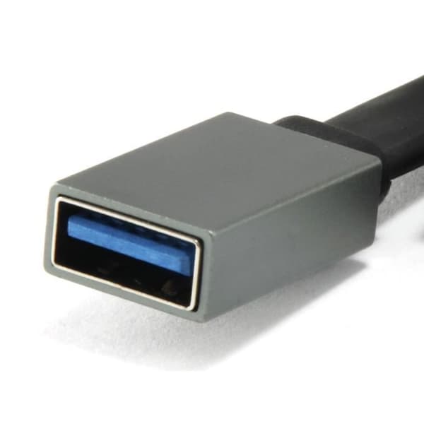 Conceptronic HUBBIES 01G, USB 3.1 (3.1 Gen 2) Typ-C, USB 2.0, USB 3.0 (3.1 Gen 1) Typ-A, 5000 Mbit-s, Grå, Kina, 40 mm