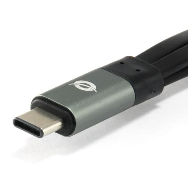 Conceptronic HUBBIES 01G, USB 3.1 (3.1 Gen 2) Typ-C, USB 2.0, USB 3.0 (3.1 Gen 1) Typ-A, 5000 Mbit-s, Grå, Kina, 40 mm
