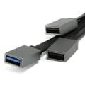 Miniatyrbild 2 av 4: Conceptronic HUBBIES 01G, USB 3.1 (3.1 Gen 2) Typ-C, USB 2.0, USB 3.0 (3.1 Gen 1) Typ-A, 5000 Mbit-s, Grå, Kina, 40 mm