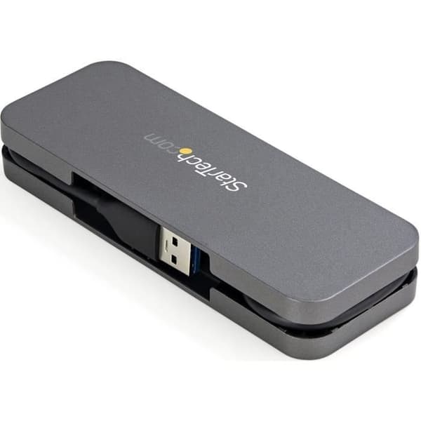 USB 3.0-hub - STARTECH.COM - HB30AM4AB - 4 portar - 5 Gbps - Kabel 28 cm