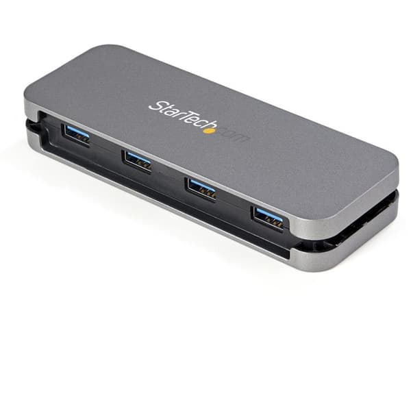USB 3.0-hub - STARTECH.COM - HB30AM4AB - 4 portar - 5 Gbps - Kabel 28 cm