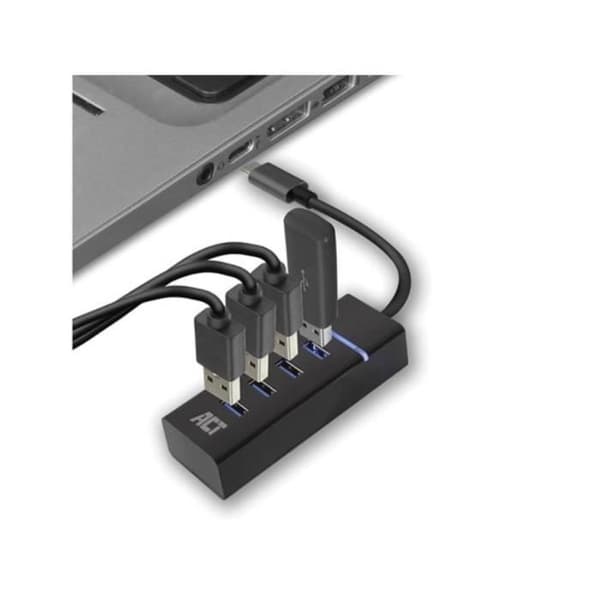 ACT USB-C 3.2 Gen1 4xUSB-A Hub