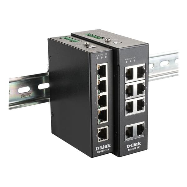 DLINK DIS-100E-5W 5-portars Ethernet-switch