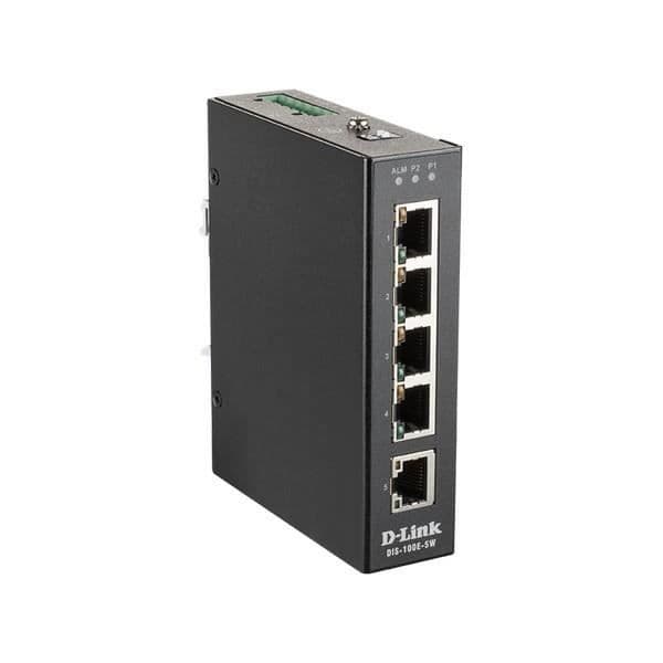 DLINK DIS-100E-5W 5-portars Ethernet-switch