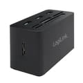 Miniatyrbild 3 av 3: Koncentrator (hubb) - LogiLink - USB 3.0 - 3 portar - Drivs av USB