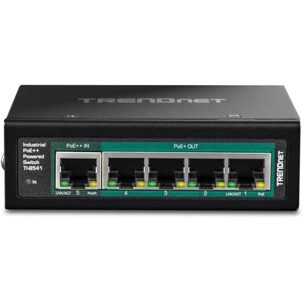Switch - Ethernet-hubb - Trendnet-injektor - TI-B541 - 5-Port IndustrialGigabit ()