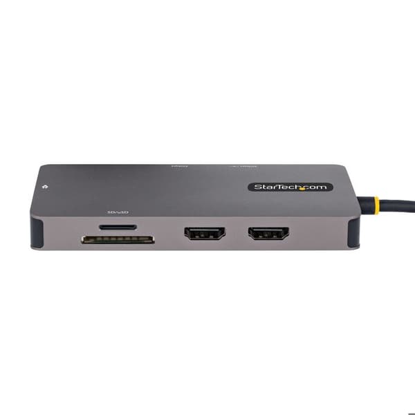 USB Multiport Hub - Startech - 120B-USBC-MULTIPORT - 4K Ultra HD - HDR - 100W Pass-Through