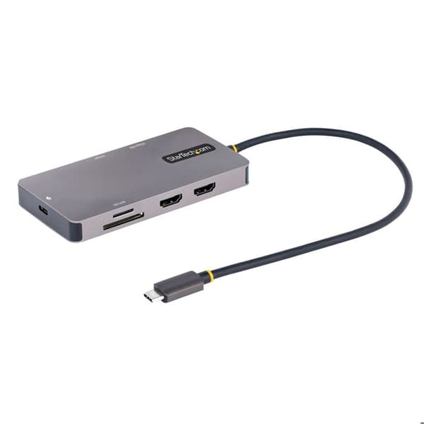 USB Multiport Hub - Startech - 120B-USBC-MULTIPORT - 4K Ultra HD - HDR - 100W Pass-Through
